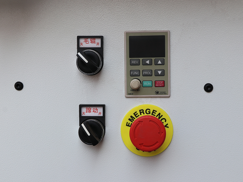 抛光机操作面板